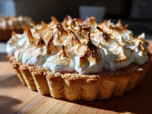 Rhabarber-Baiser-Kuchen - Featured