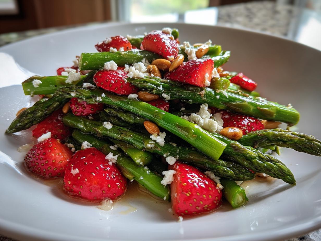 Spargel-Erdbeer-Salat - Featured